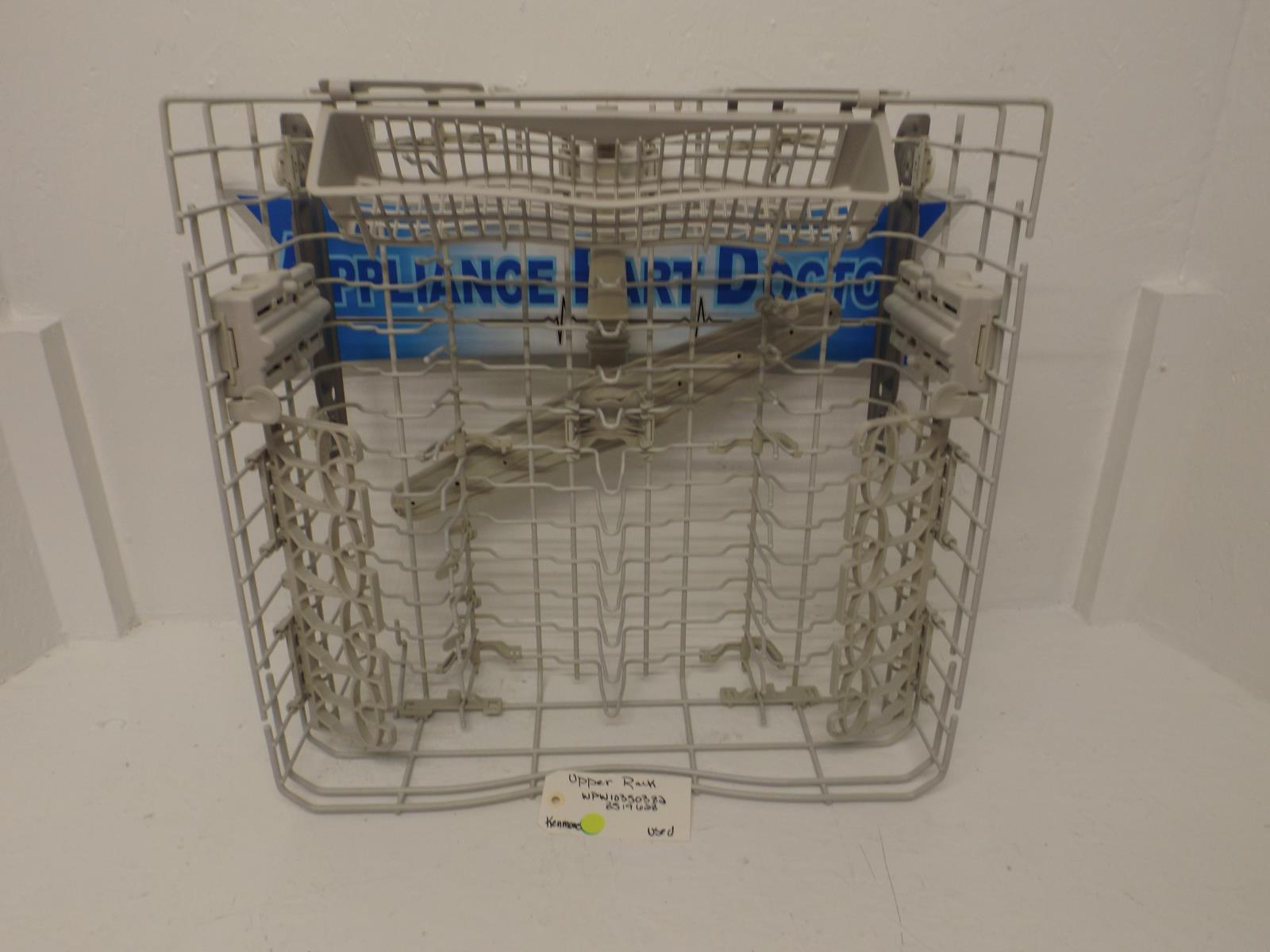 Kenmore Dishwasher WPW10350382 8519628 Upper Rack Used Kenmore Dishwasher WPW10350382 8519628 Upper Rack Used